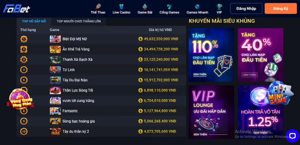 Ưu đãi đặc biệt cho game bắn cá hr99